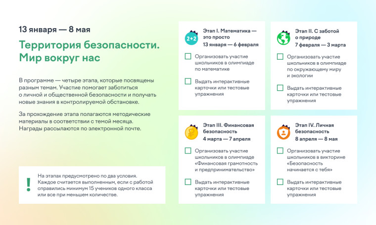 Территория безопасности. Мир вокруг нас.